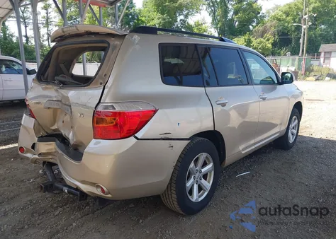 2008 Toyota Highlander from USA, damaged, VIN JTEDS41A882044866
